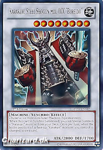STOR-EN042 Karakuri Steel Shogum mdl 00X Bureido 1.ed. Ultra Rare